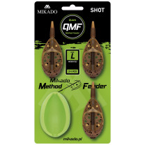 Хранилки MIKADO METHOD FEEDER Q.M.F. / 3 x 40 г + форма 