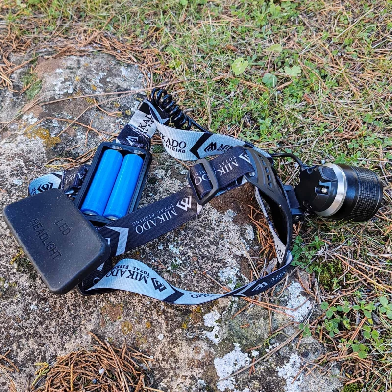 Други Челник MIKADO HEADLAMP - 550 LUM + UV