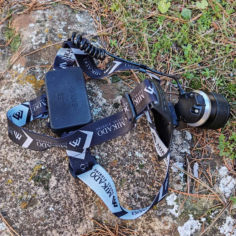 Други Челник MIKADO HEADLAMP - 550 LUM + UV