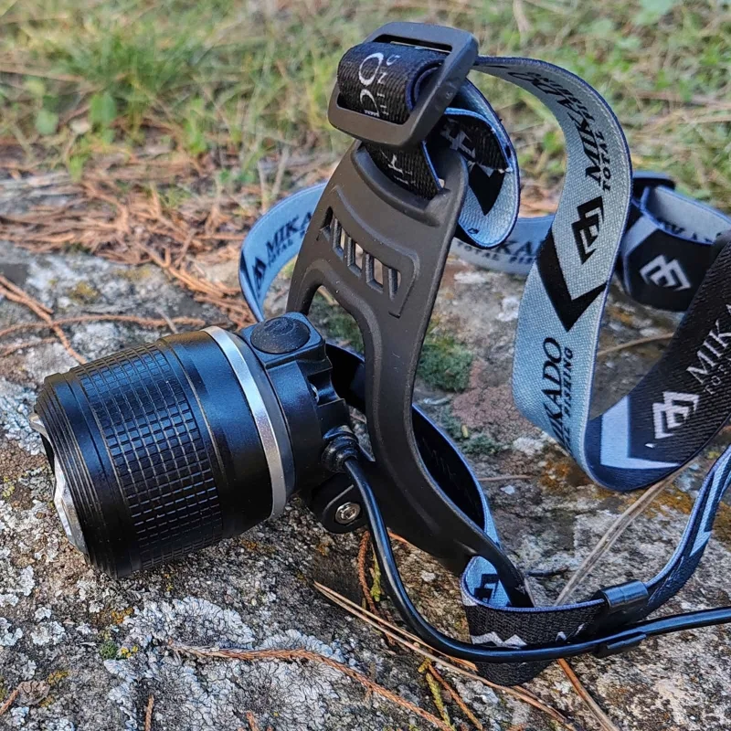 Други Челник MIKADO HEADLAMP - 550 LUM + UV