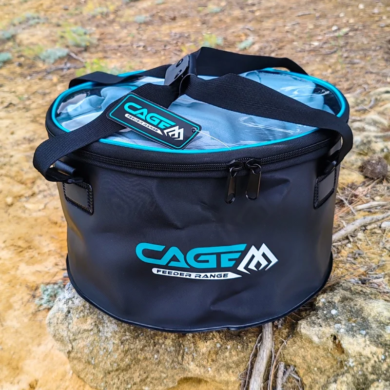 Шаран Футер с капак MIKADO EVA - CAGE BOWL BAG / 35 x 20 см