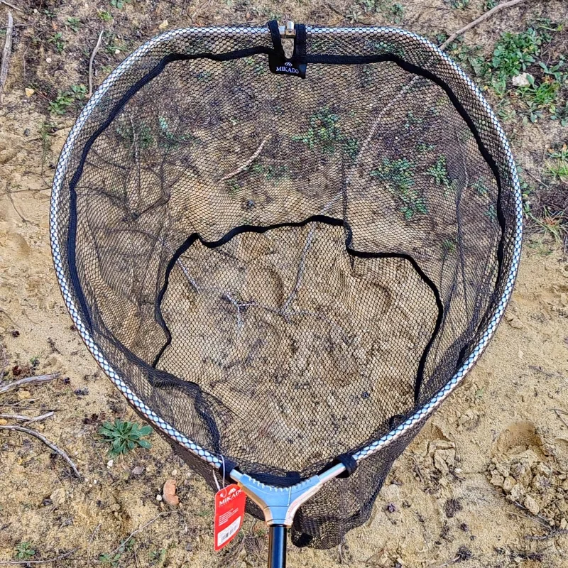 Дръжки и глави за кеп Глава за кеп MIKADO LANDING NET RUBBER - сгъваема / S4-012-6050