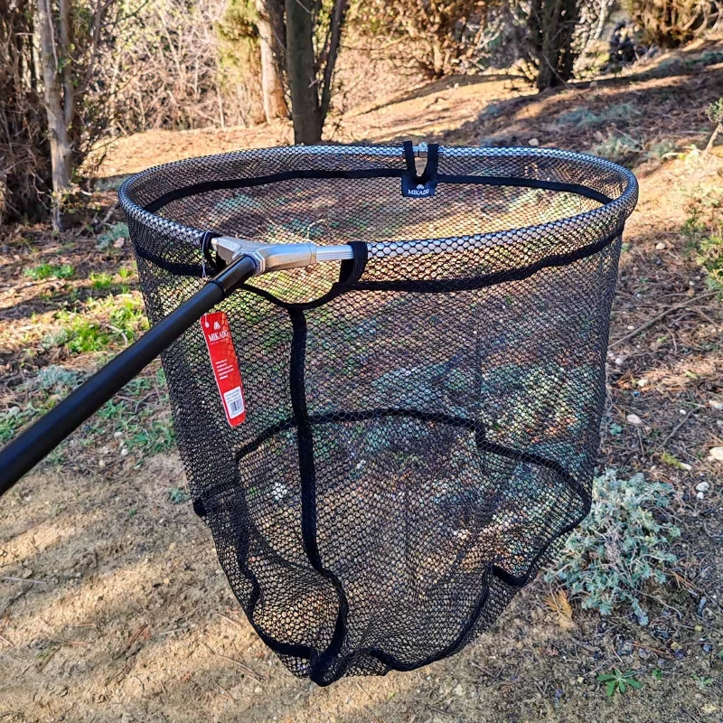 Дръжки и глави за кеп Глава за кеп MIKADO LANDING NET RUBBER - сгъваема / S4-012-6050