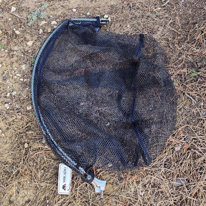 Дръжки и глави за кеп Глава за кеп MIKADO LANDING NET RUBBER - сгъваема / S4-012-6050