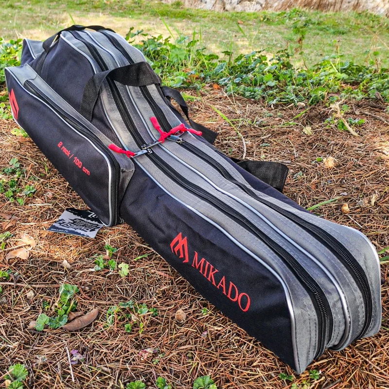 Калъфи с меки стени Калъф за въдици мек MIKADO 202B / 100 см ДВОЕН