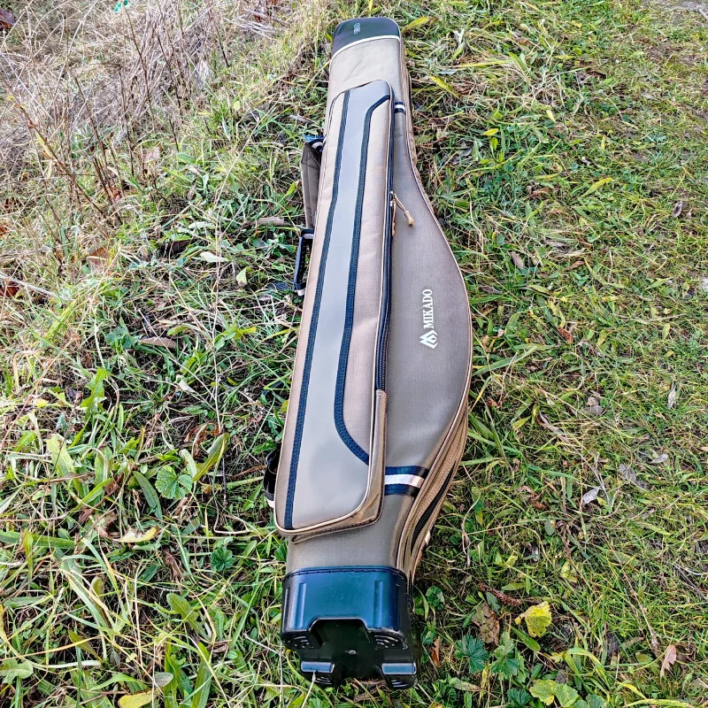 Калъфи с твърди стени Калъф за въдици твърд MIKADO / 22G STIFFED - 135 см  ДВОЕН