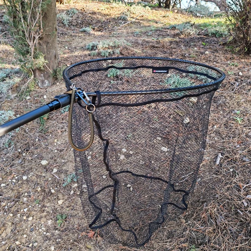 Кепове Кеп ROBINSON гумирана мрежа / КАРБОН - 160 см