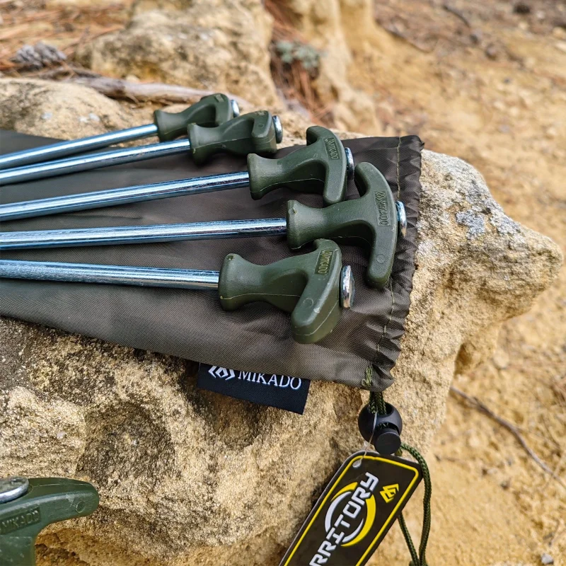 Палатки и аксесоари Колчета за палатка MIKADO BIVVY PEGS  30 см / 10 броя