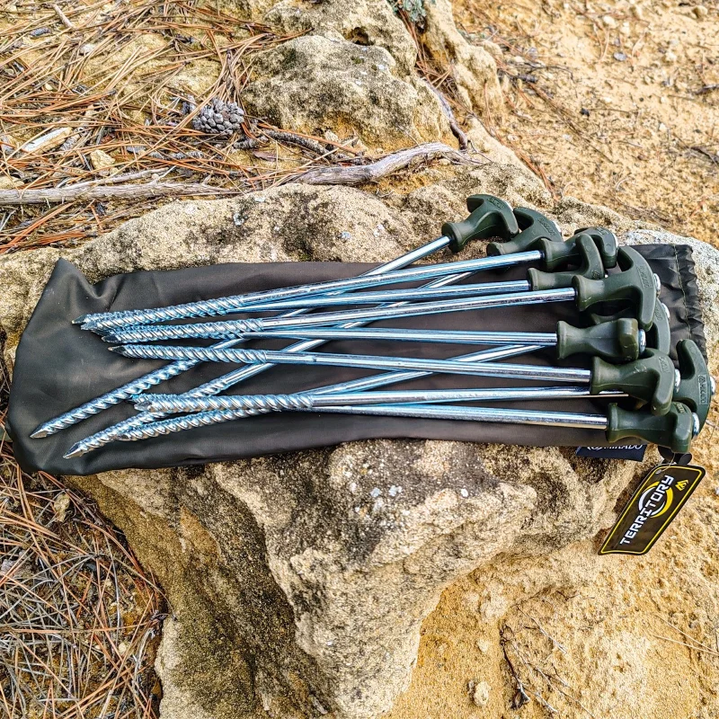 Палатки и аксесоари Колчета за палатка MIKADO BIVVY PEGS  30 см / 10 броя