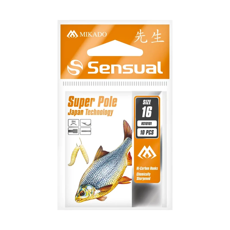 Куки с лопатка Куки MIKADO SUPER POLE / BN - черен никел