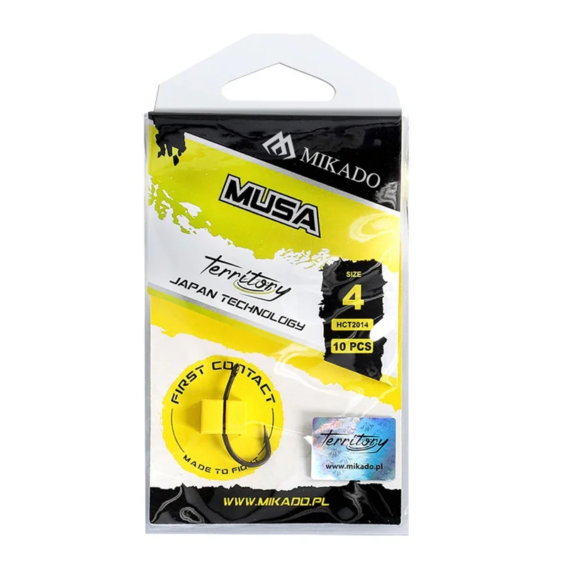 Куки с  ухо Куки MIKADO TERRITORY MUSA / TEFLON COATED