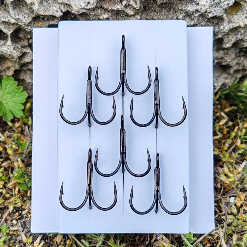 Куки тройни Куки MIKADO TREBLE HOOK JAWS