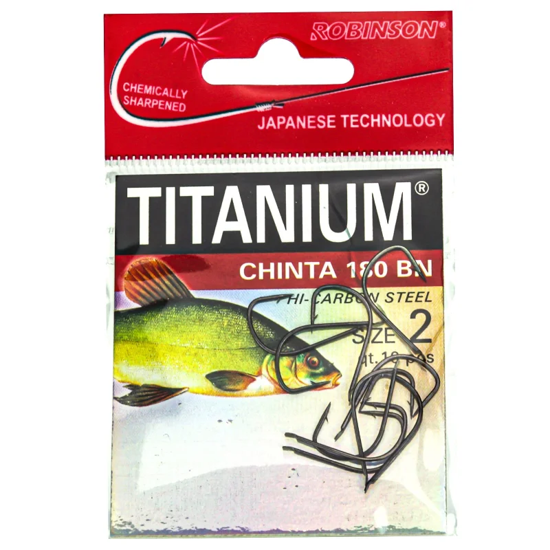 Куки с лопатка Куки ROBINSON TITANIUM - CHINTA 180 BN - черен никел