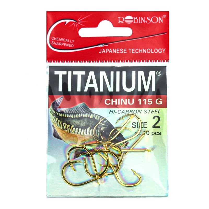 Куки с лопатка Куки ROBINSON TITANIUM - CHINU / 115 G - злато