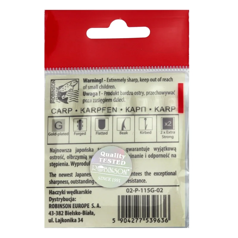 Куки с лопатка Куки ROBINSON TITANIUM - CHINU / 115 G - злато