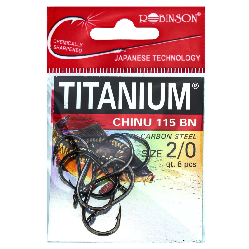 Куки с  ухо Куки ROBINSON TITANIUM - CHINU / 115 BN