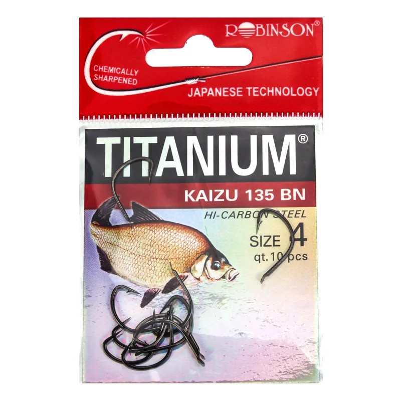 Куки с лопатка Куки ROBINSON TITANIUM - KAIZU / 135 BN - черен никел