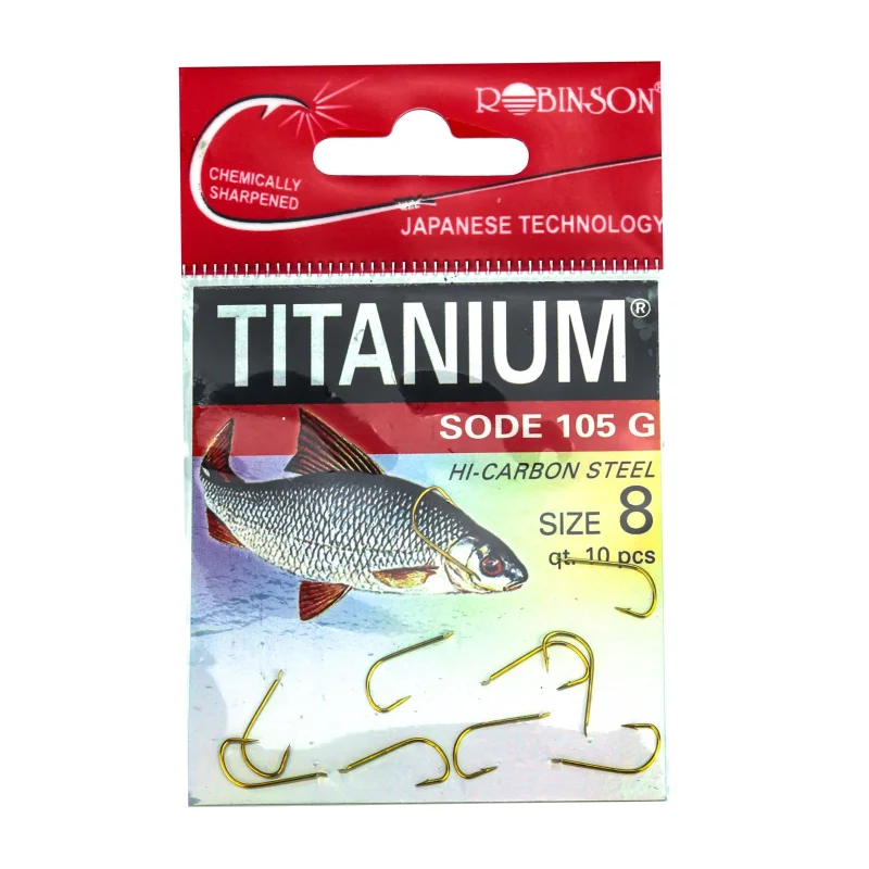Куки с лопатка Куки ROBINSON TITANIUM - SODE / 105 G - злато