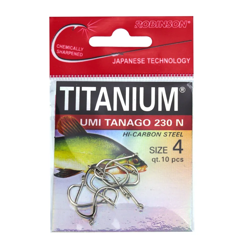 Куки с  ухо Куки ROBINSON TITANIUM - UMI TANAGO / 230 N - никел