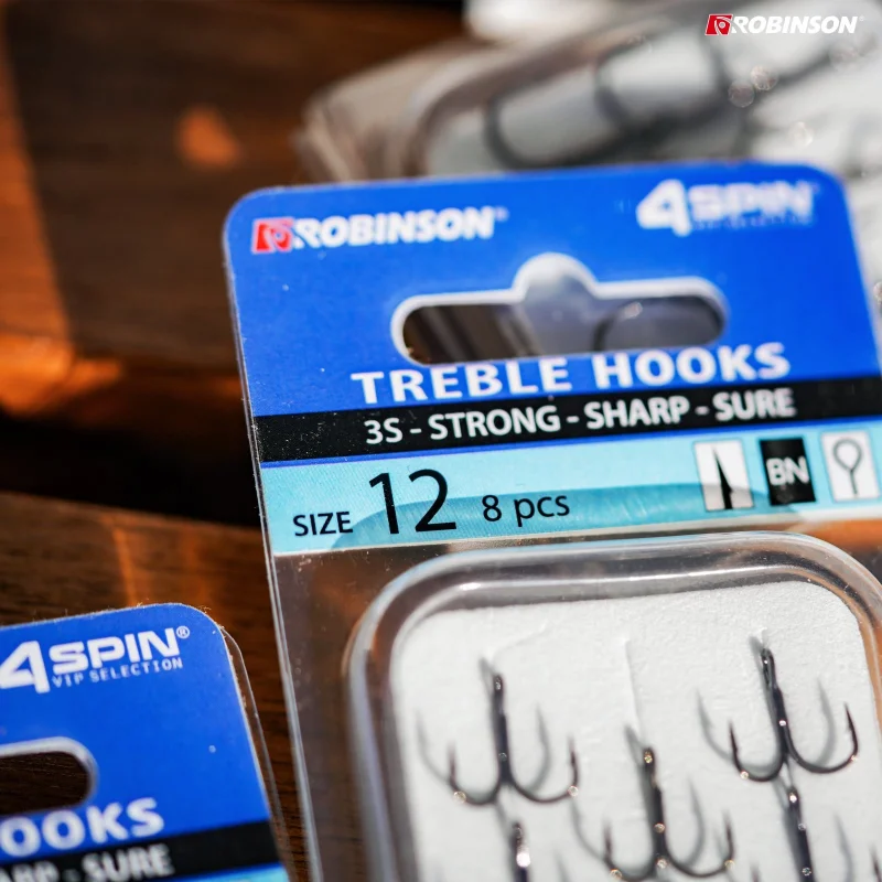 Куки тройни Куки ROBINSON TREBLE HOOK 3S