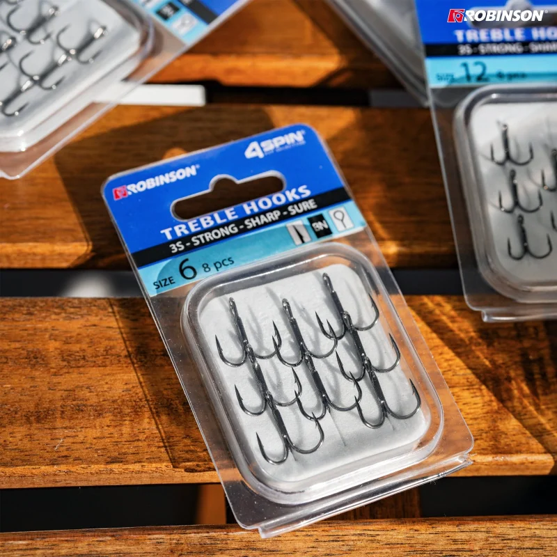 Куки тройни Куки ROBINSON TREBLE HOOK 3S