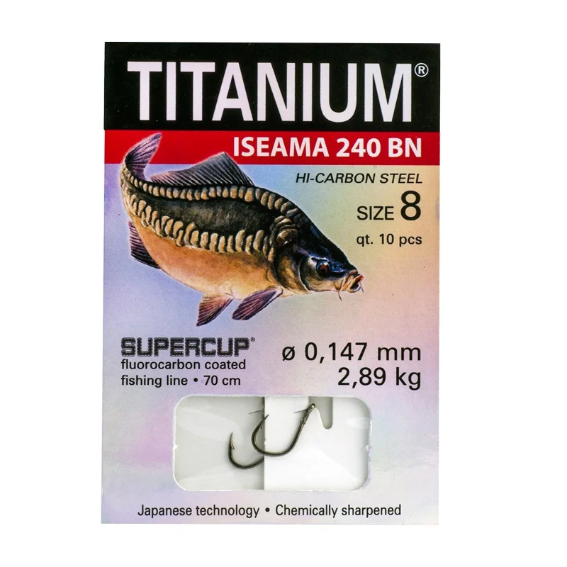 Куки с повод Куки с повод ROBINSON TITANIUM ISEAMA 240 BN