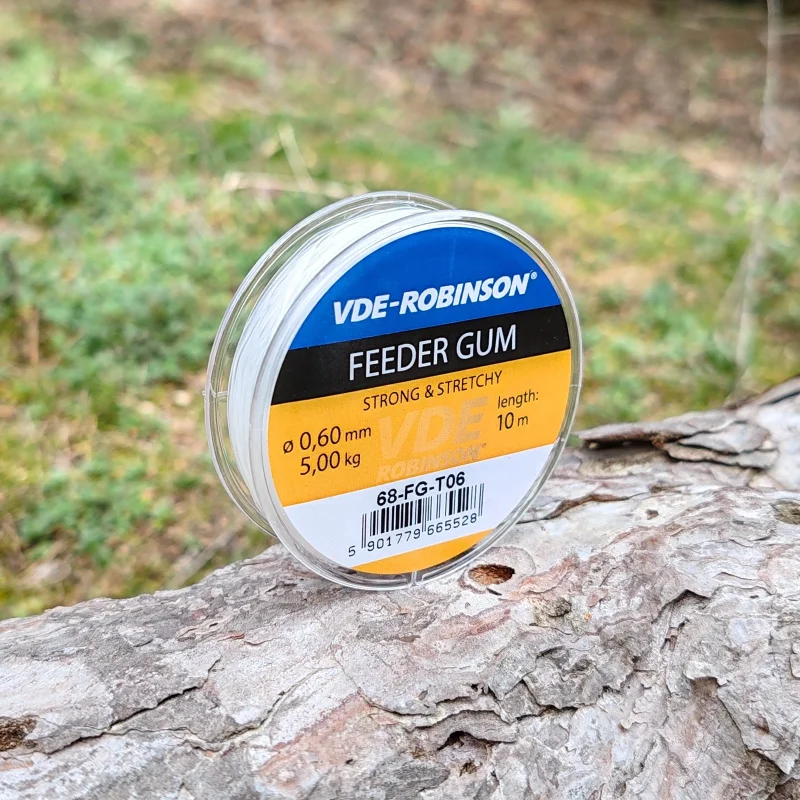За риболов на фидер Ластик ROBINSON / FEEDER RUBBER TRANSPARENT
