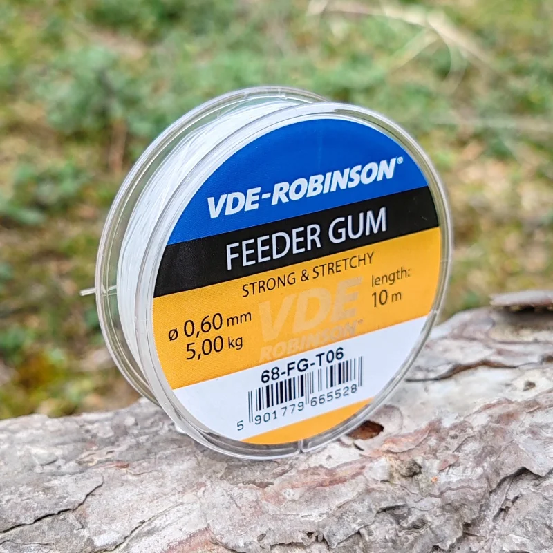 За риболов на фидер Ластик ROBINSON / FEEDER RUBBER TRANSPARENT