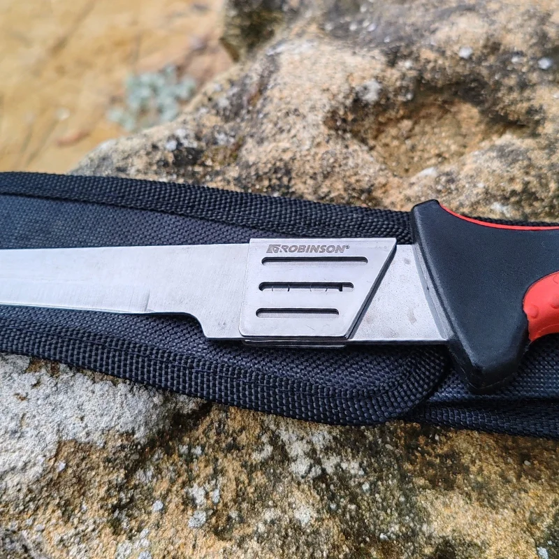 Инструменти - клещи, ножици, кохери, ножове... Нож ROBINSON - 006 / троен с кания