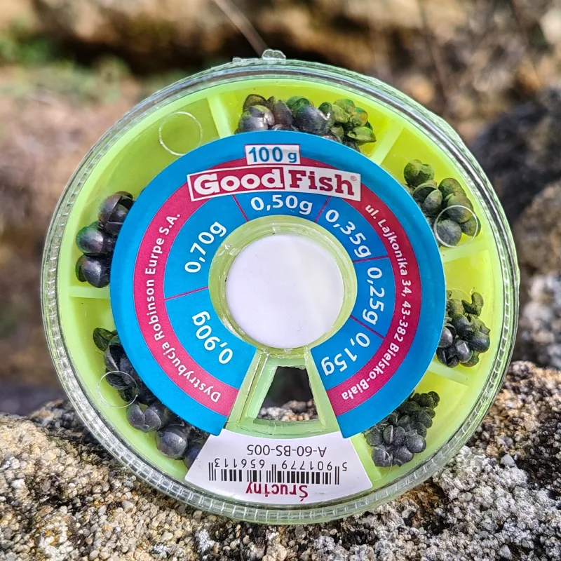 Тежести за риболов Олово ROBINSON сачми за плувка / 100 г