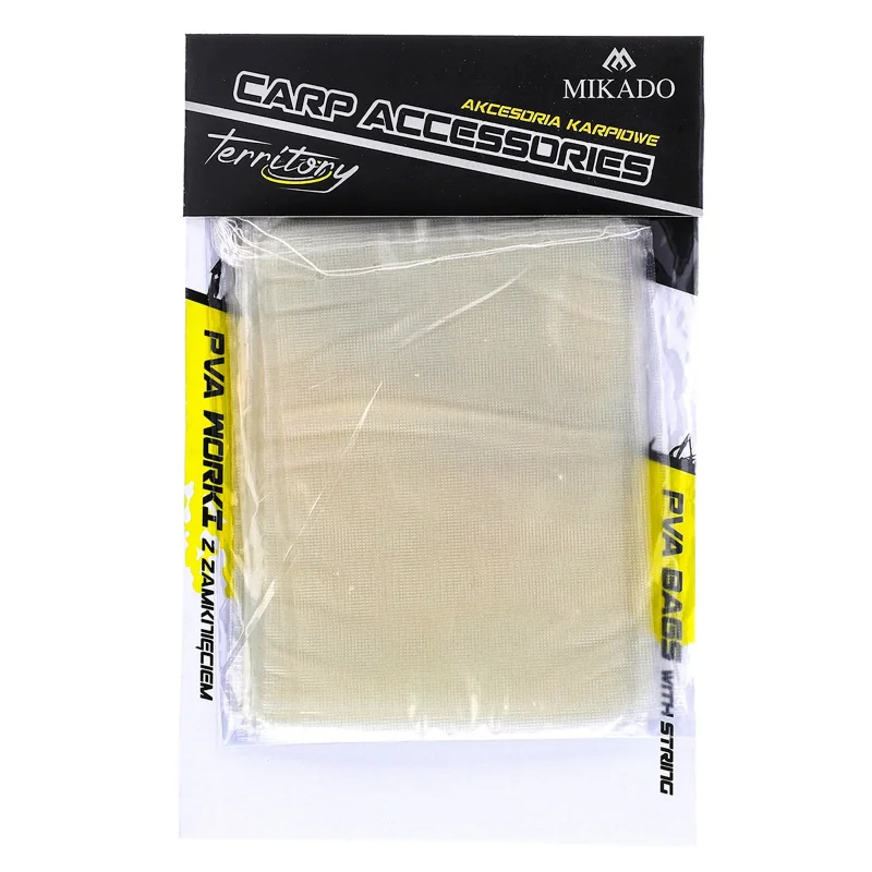 За риболов на шаран Разтворими торбички MIKADO 10 x 12,5 см - 20 бр