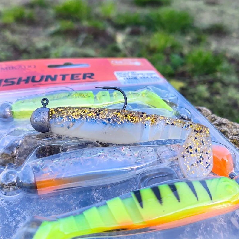 Спининг Силиконова примамка MIKADO FISHUNTER 8 см / MIX