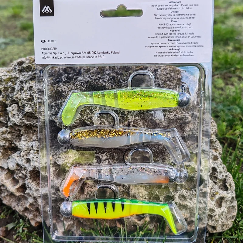 Спининг Силиконова примамка MIKADO FISHUNTER 8 см / MIX