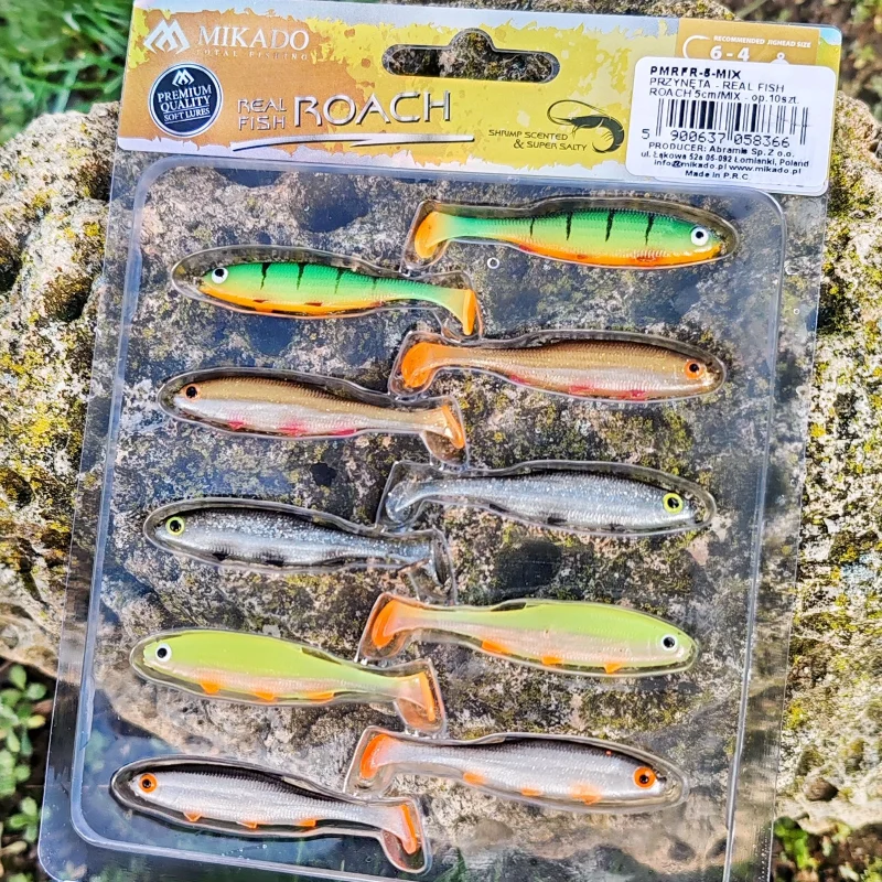 Спининг Силиконова примамка MIKADO REAL FISH ROACH 5 см