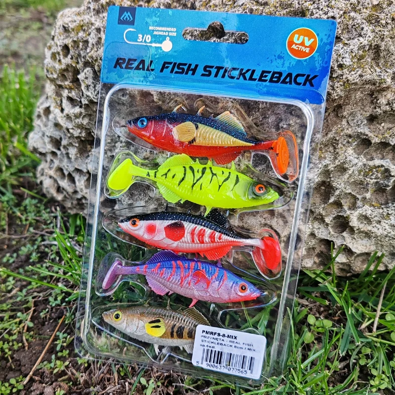 Спининг Силиконова примамка MIKADO REAL FISH STICKLEBACK 5 см