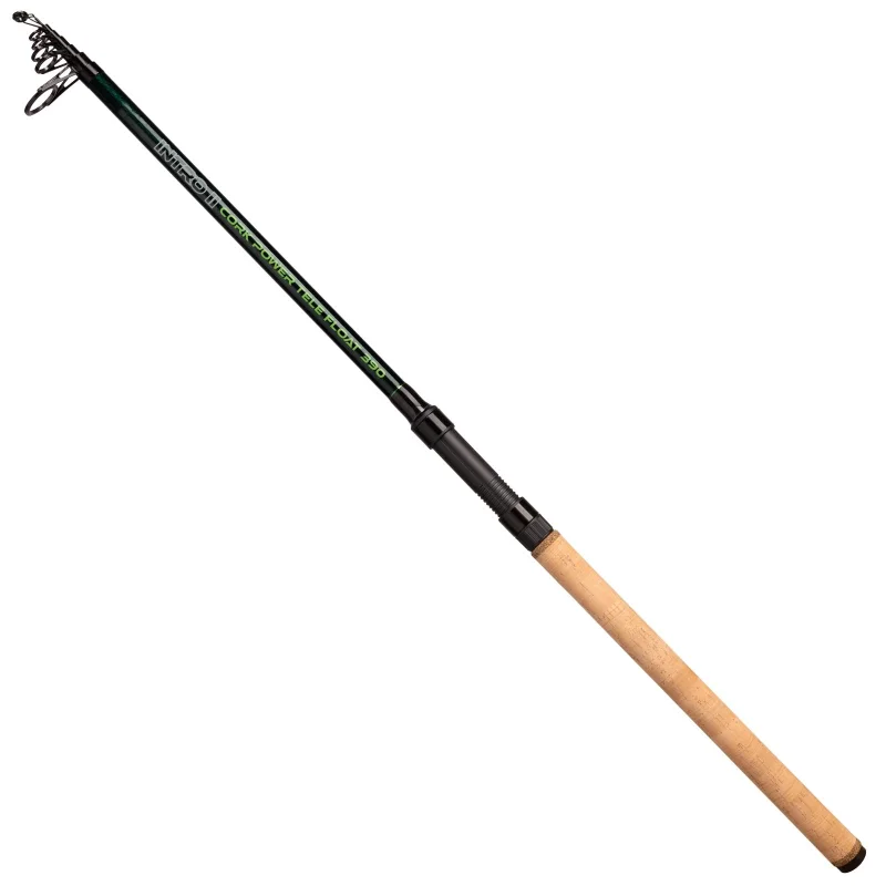 Телескопи с водачи Въдица MIKADO INTRO II CORK POWER TELEFLOAT 330 см / 1 - 60 г