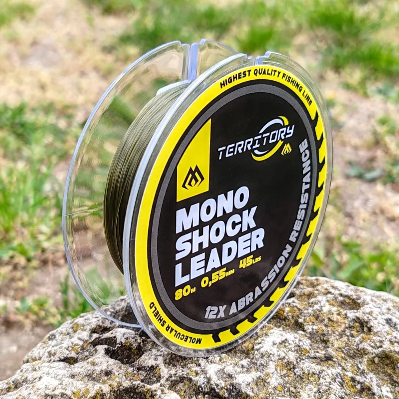 Монофилни влакна Влакно MIKADO TERRITORY SHOCK LEADER /  G - 0.55 мм / 80 м