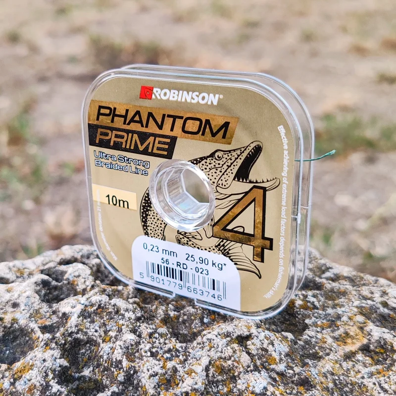 Плетени влакна Влакно плетено ROBINSON 4X PHANTOM PRIME 10 м